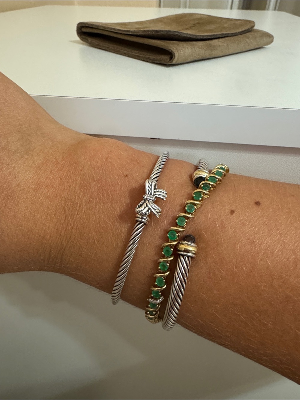 David Yurman Cable Bow Bracelet - Picture 2 of 5